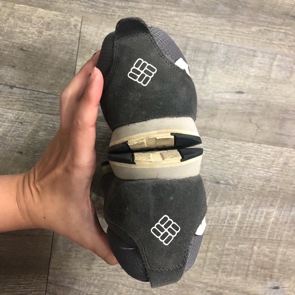 Columbia Womens Gray Tennis Hiking Shoes Sneakers Size 8.5 - Picture 8 of 8